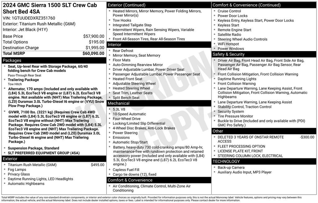 Used 2024 GMC Sierra 1500 SLT image 9