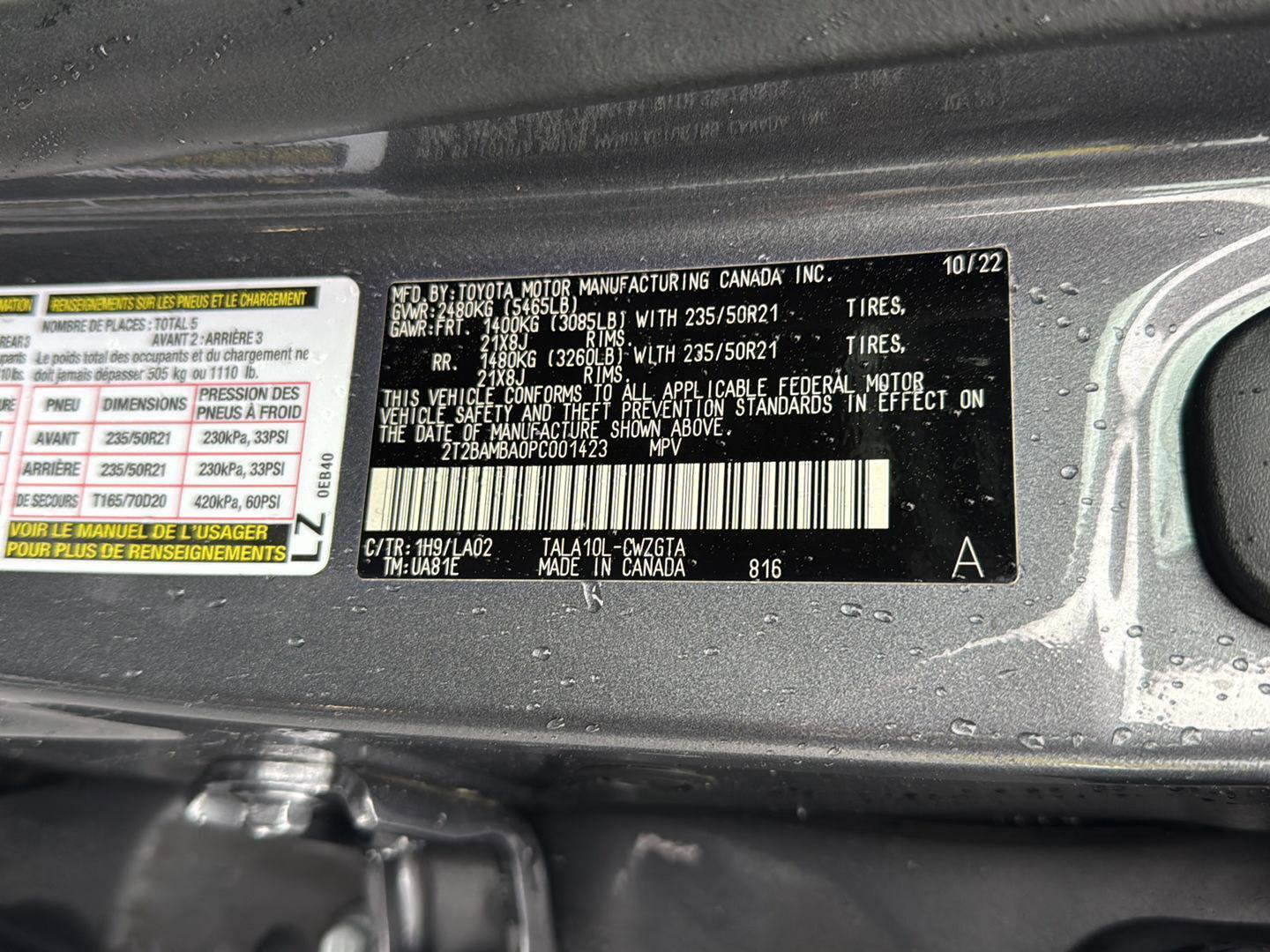 Used 2023 Lexus RX 350 w/ Accessory Package (Z1) image 37