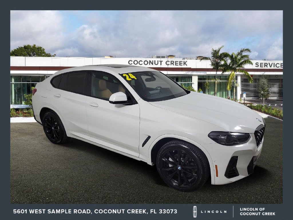 Used 2024 BMW X4 xDrive30i w/ M Sport Package