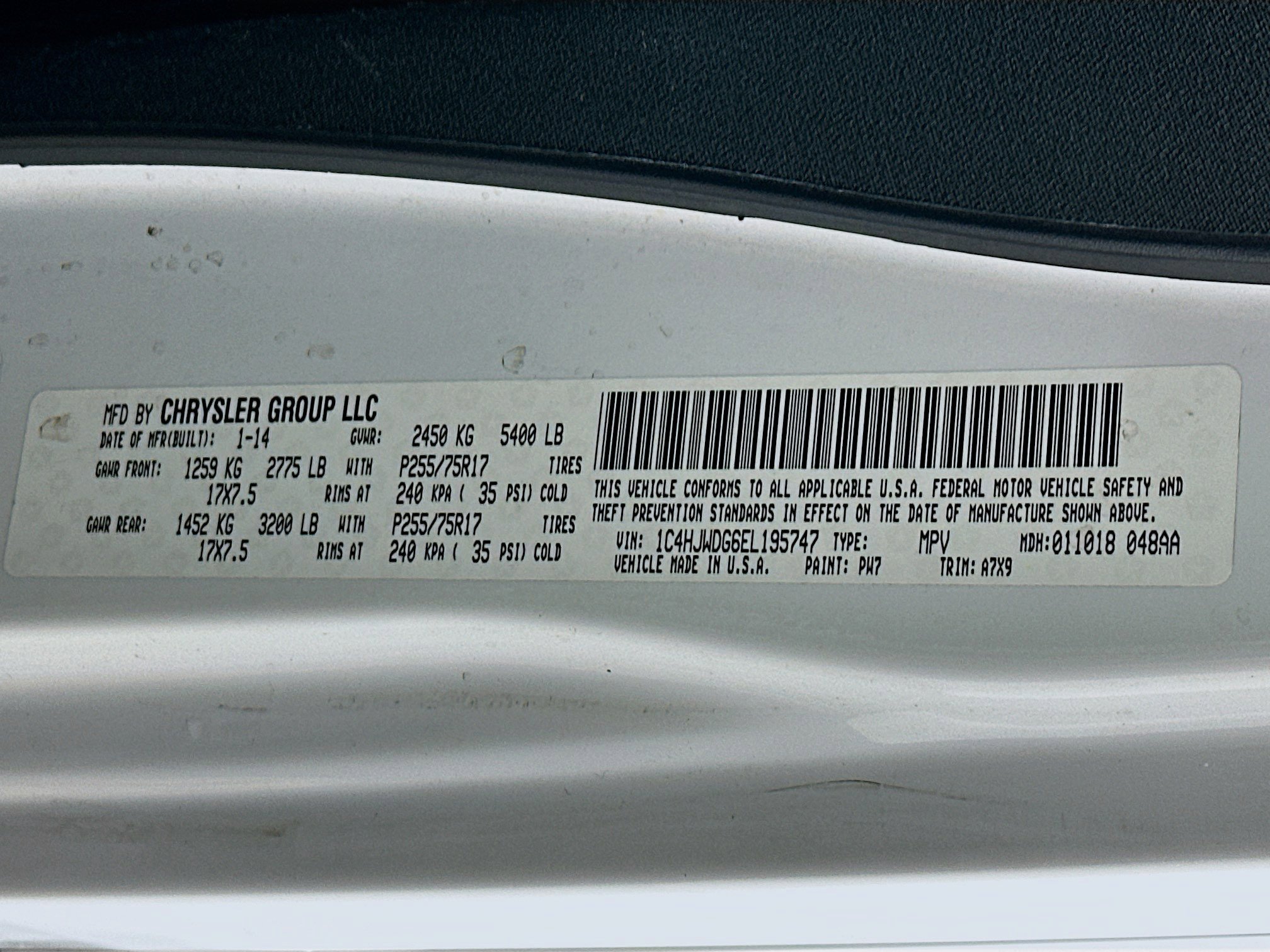 Used 2014 Jeep Wrangler Unlimited Sport w/ Quick Order Package 23S image 12