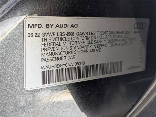 Used 2022 Audi S3 Premium Plus AWD/4WD image 23
