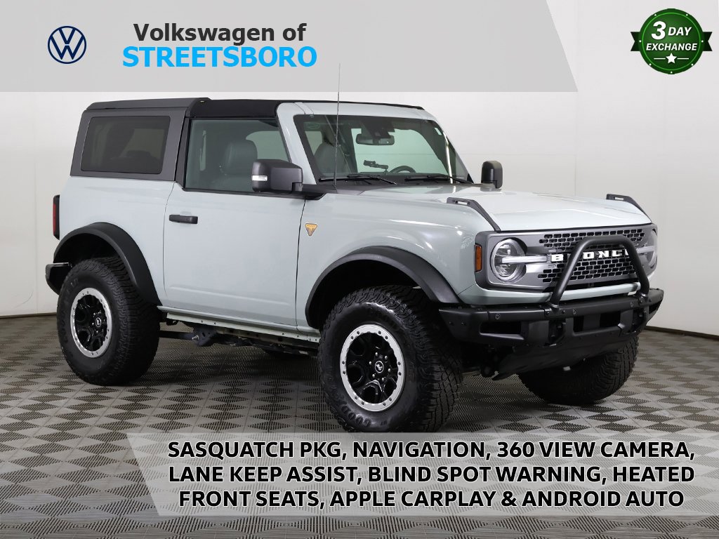 Used 2022 Ford Bronco Badlands w/ Sasquatch Package