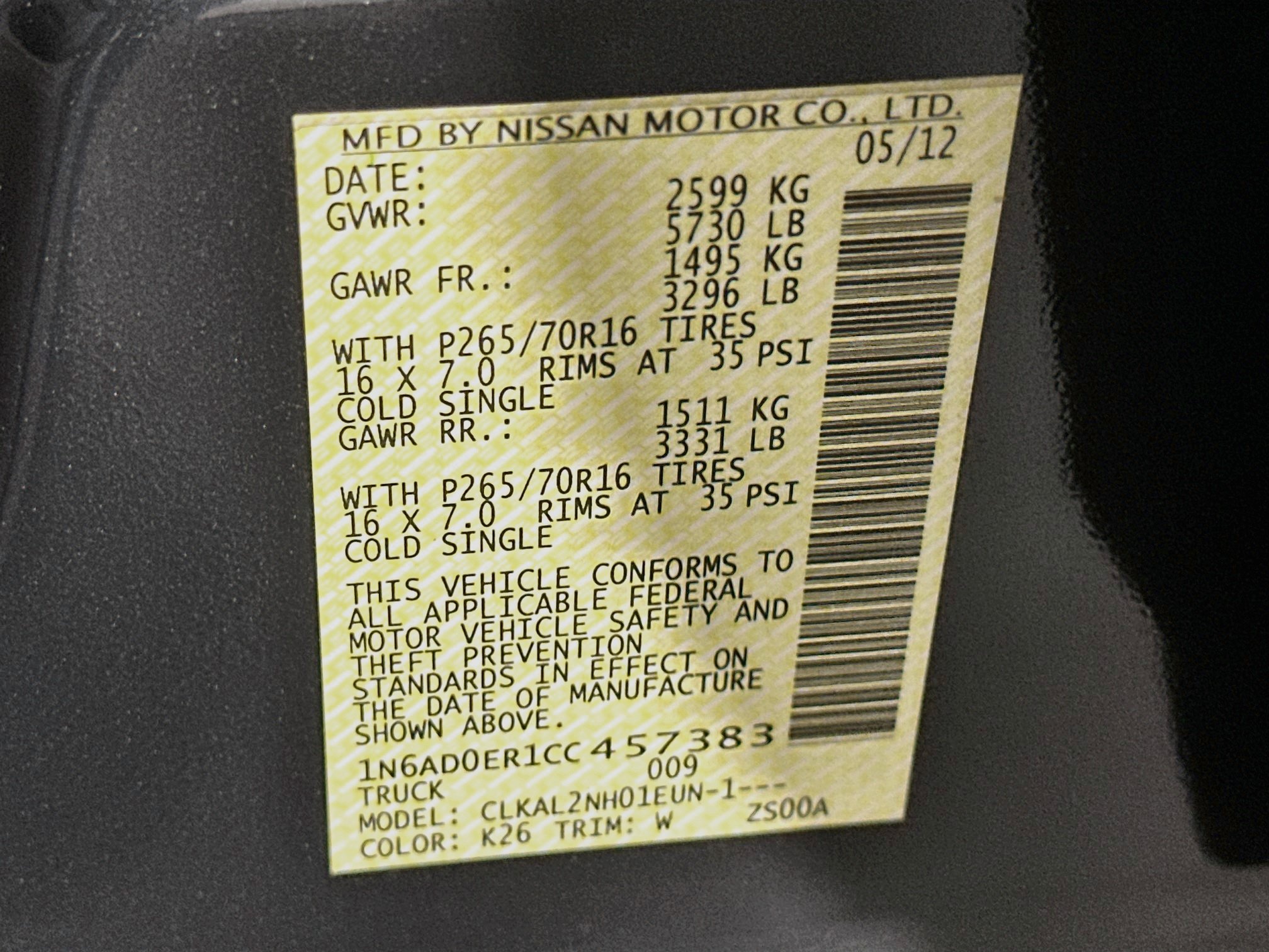 Used 2012 Nissan Frontier SV RWD image 12