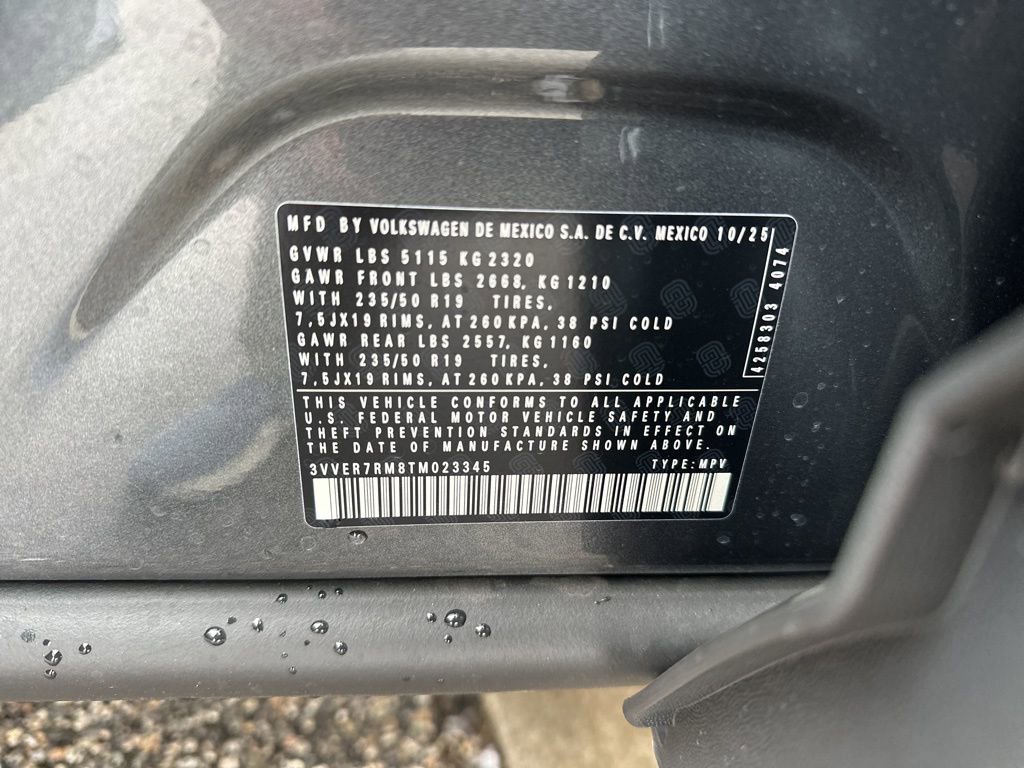 New 2026 Volkswagen Tiguan SE image 28