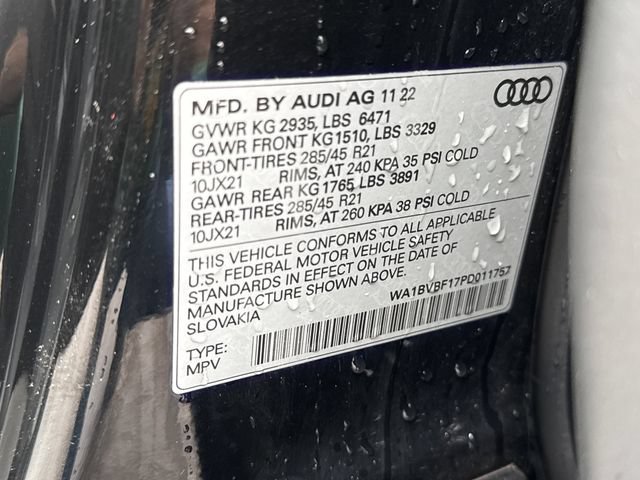 Used 2023 Audi Q8 Premium Plus w/ Premium Plus Package AWD/4WD image 17