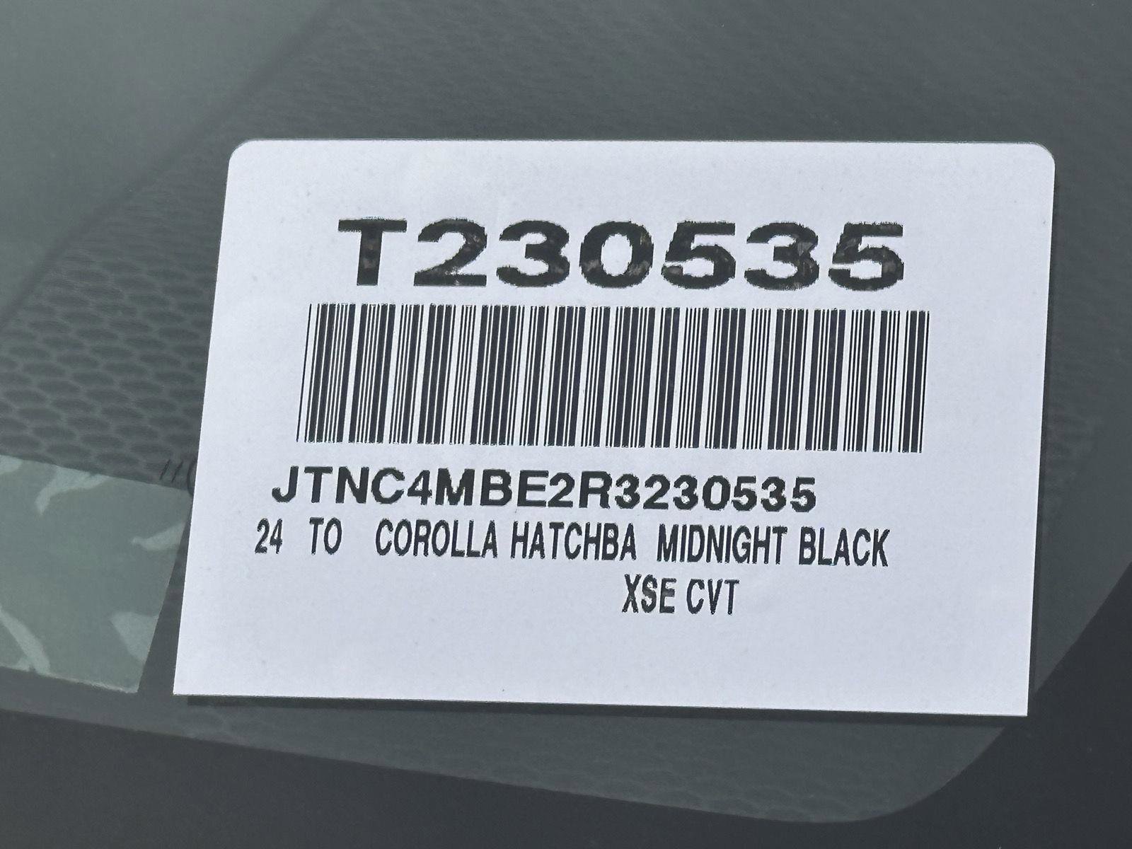 Used 2024 Toyota Corolla XSE FWD image 14