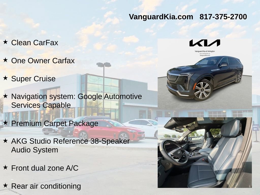 Used 2025 Cadillac Escalade IQ Luxury 2 w/ LPO, Premium Carpet Package AWD/4WD image 6