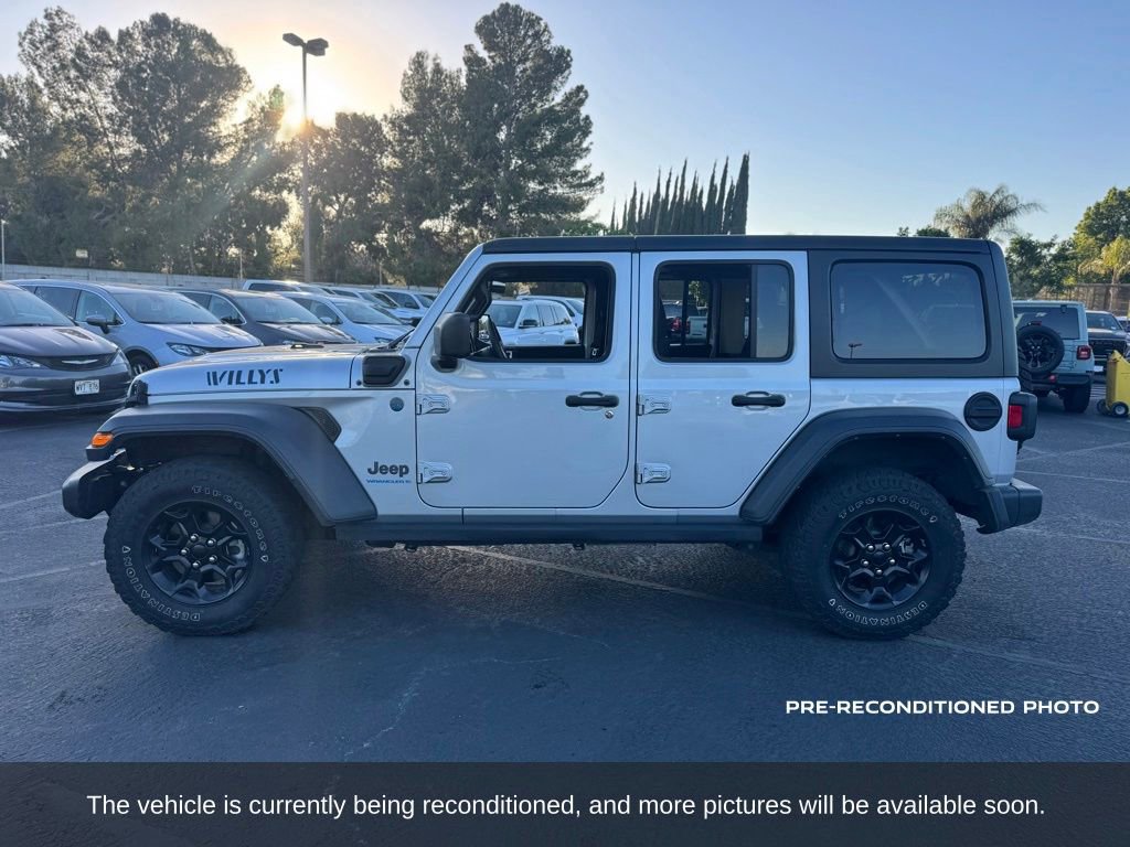 Used 2023 Jeep Wrangler Unlimited w/ 8.4" Radio Group AWD/4WD image 2