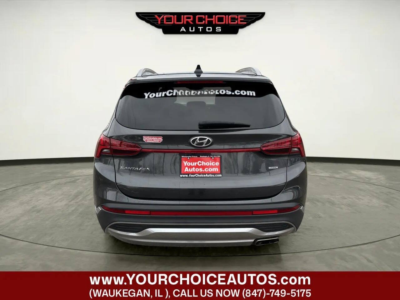 Used 2022 Hyundai Santa Fe SEL w/ Convenience + Premium Package AWD/4WD image 4