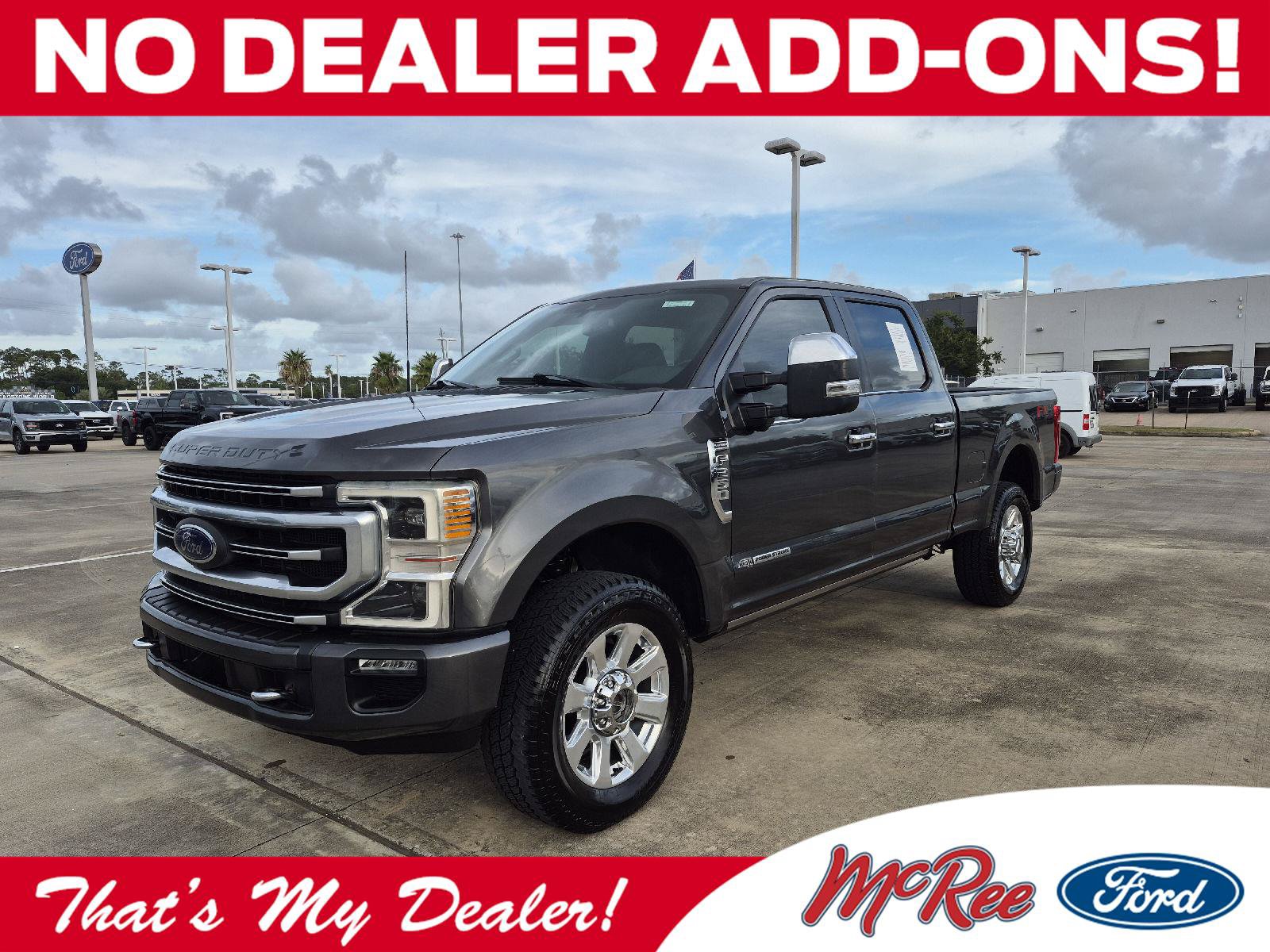 Certified 2020 Ford F250 Platinum w/ FX4 Off-Road Package