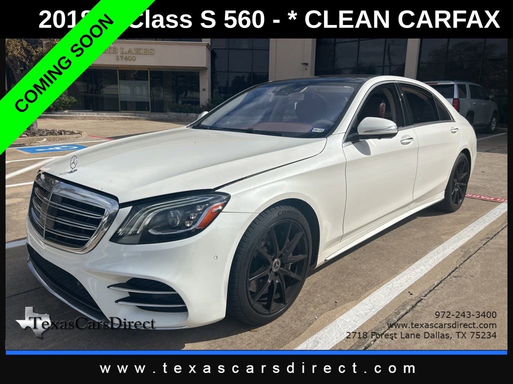 Used 2018 Mercedes-Benz S 560 4MATIC Sedan image 1