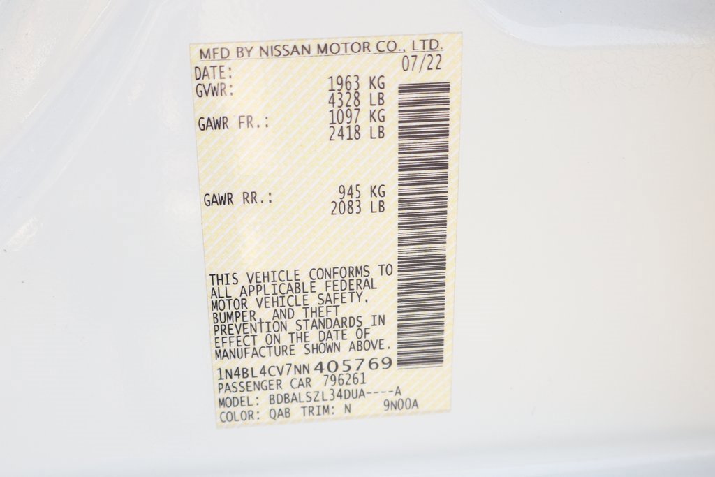 Used 2022 Nissan Altima 2.5 SR image 42