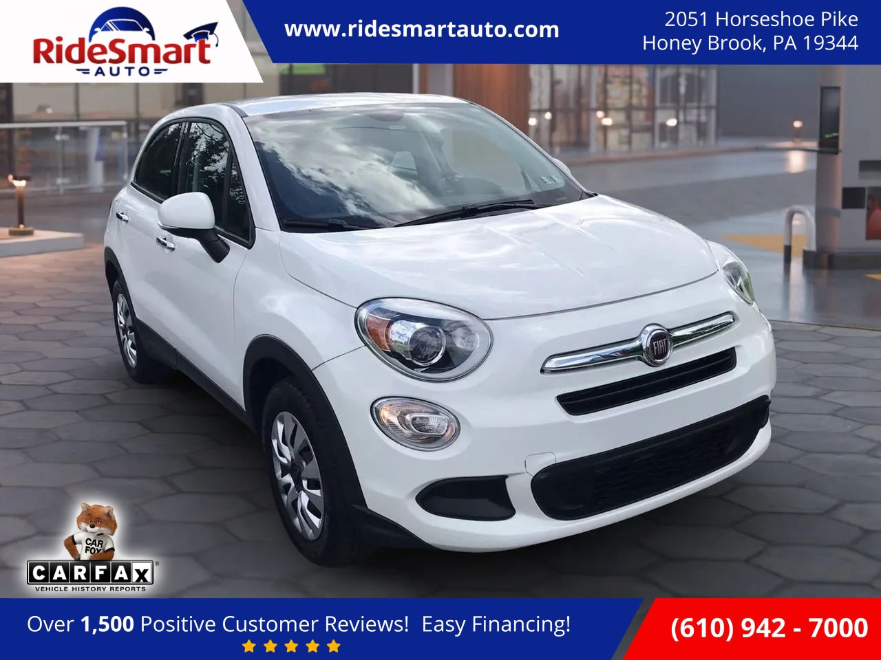 Used 2017 FIAT 500X Pop FWD video 1