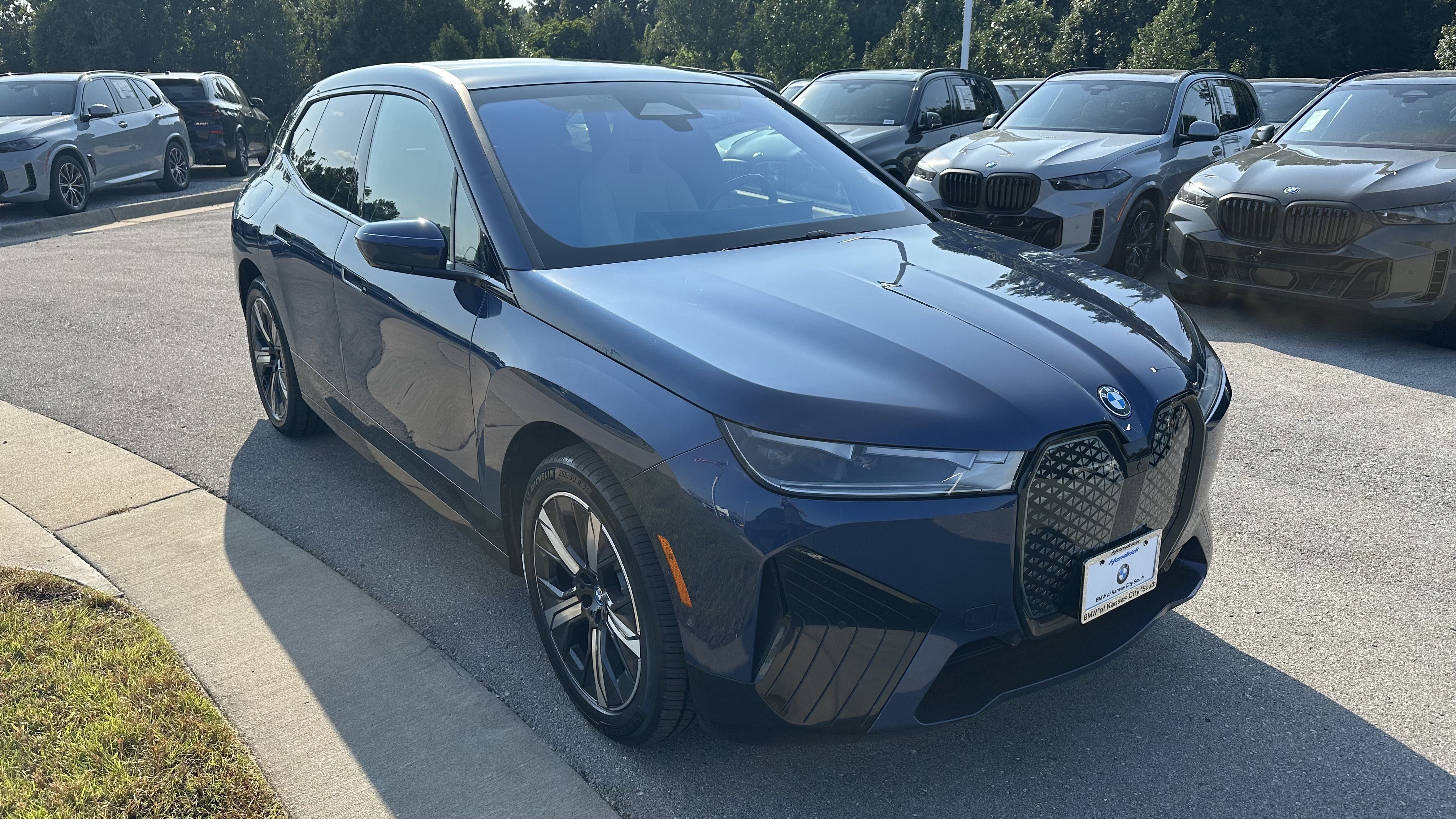 Certified 2024 BMW iX xDrive50 w/ Sport Package AWD/4WD image 2