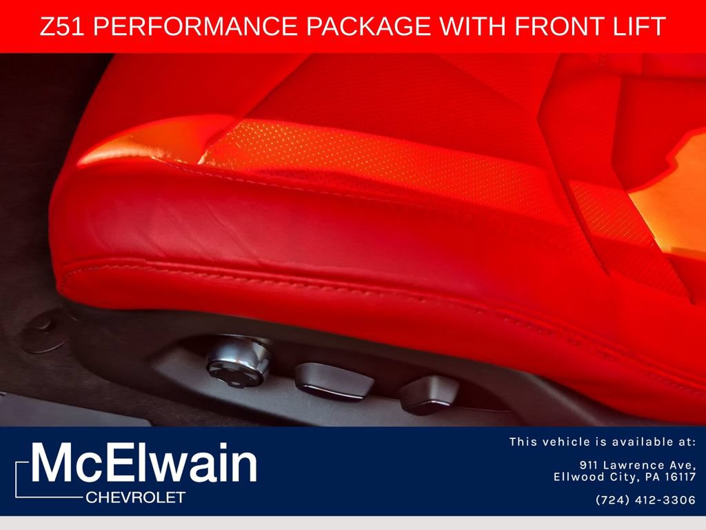 Used 2026 Chevrolet Corvette Stingray Preferred Cpe w/ Z51 Performance Package RWD image 19