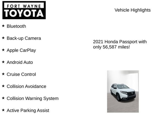 Used 2021 Honda Passport Touring image 7