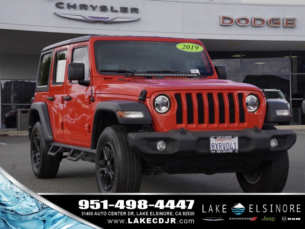 Used 2019 Jeep Wrangler Unlimited Sport image 1