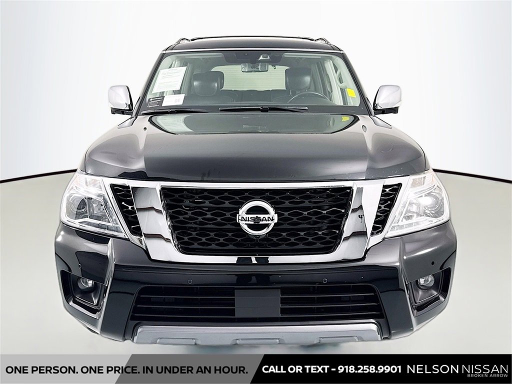 Used 2019 Nissan Armada Platinum w/ Captain's Chairs Package image 2