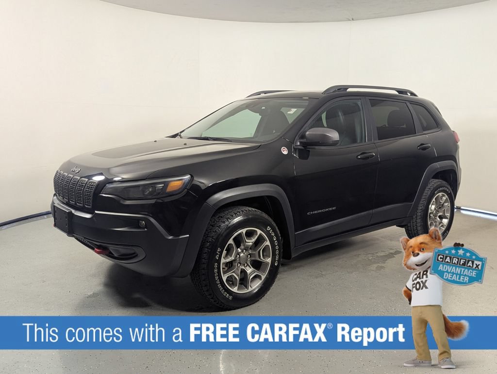 Used 2021 Jeep Cherokee Trailhawk w/ Sun, Sound & Nav Group AWD/4WD image 3