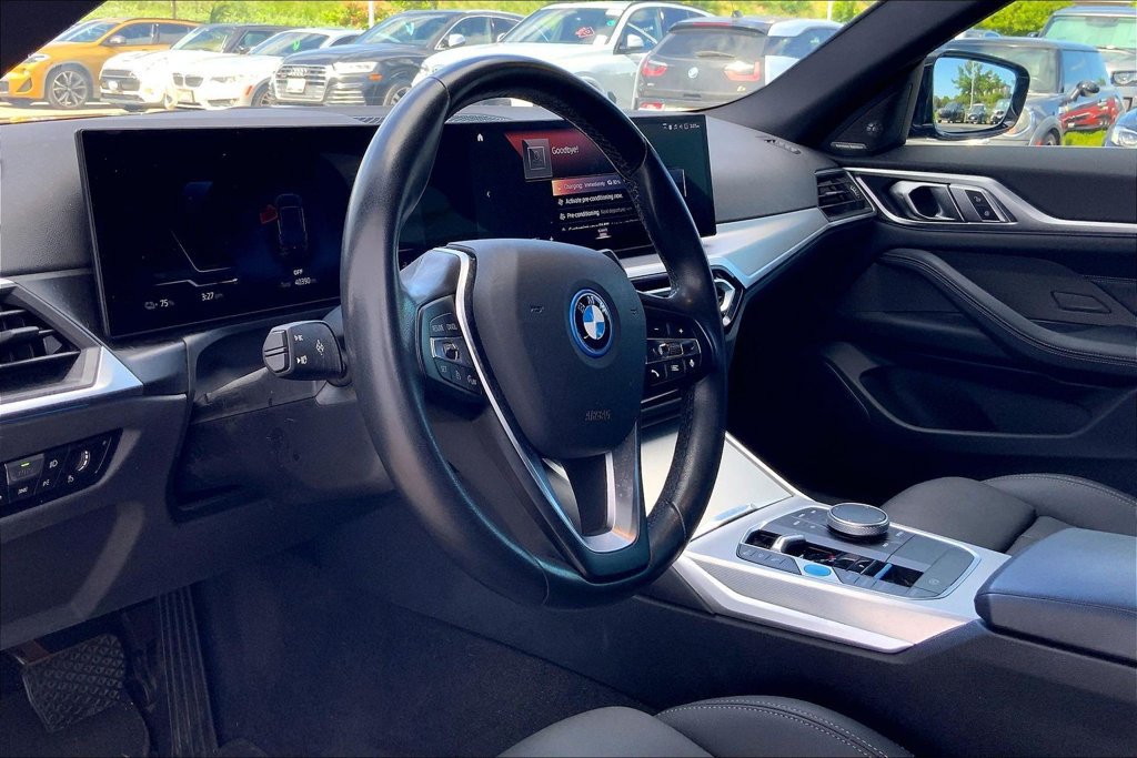 Used 2023 BMW i4 eDrive40 w/ Parking Assistance Package RWD image 14
