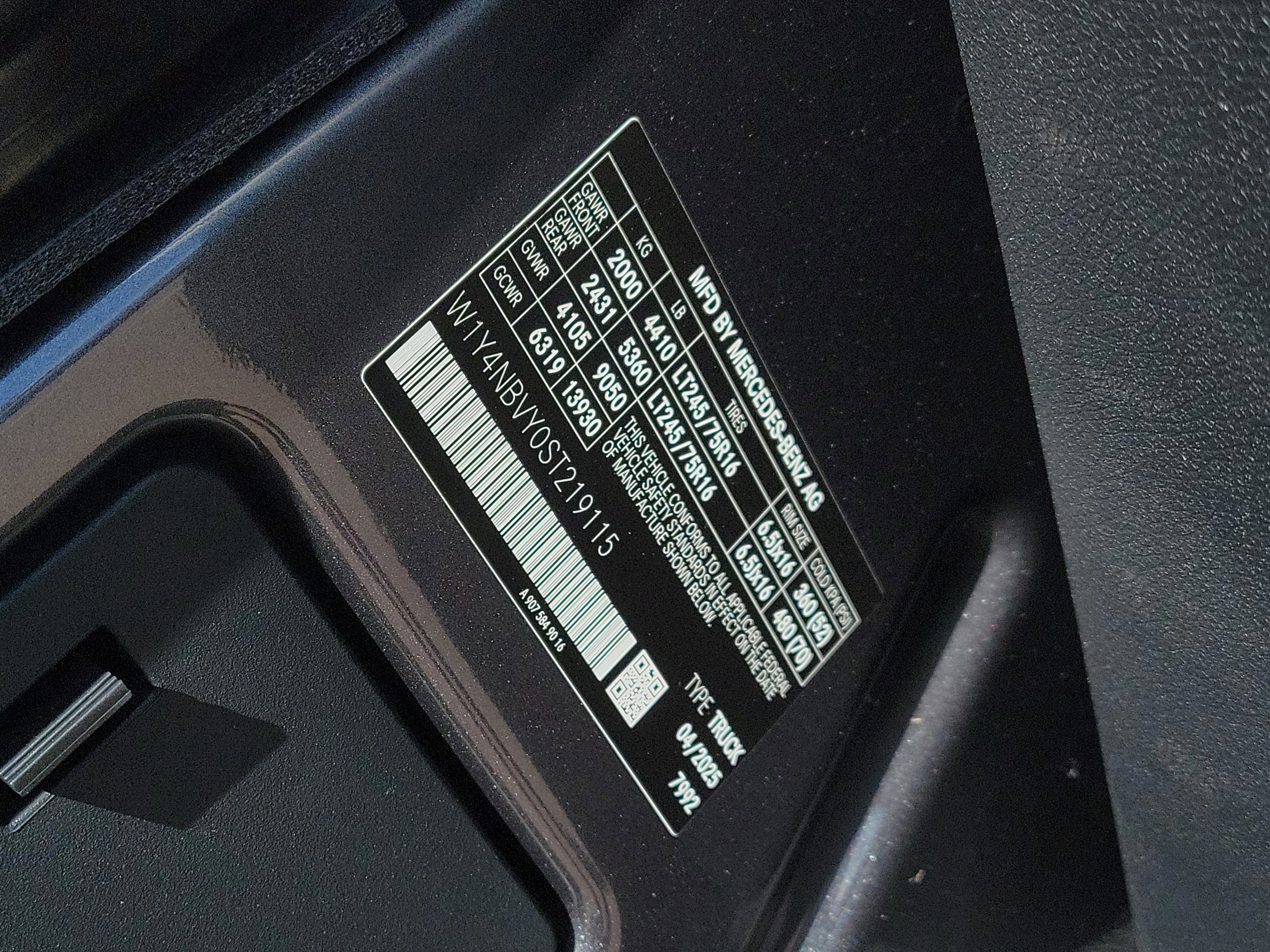 New 2025 Mercedes-Benz Sprinter 2500 image 31