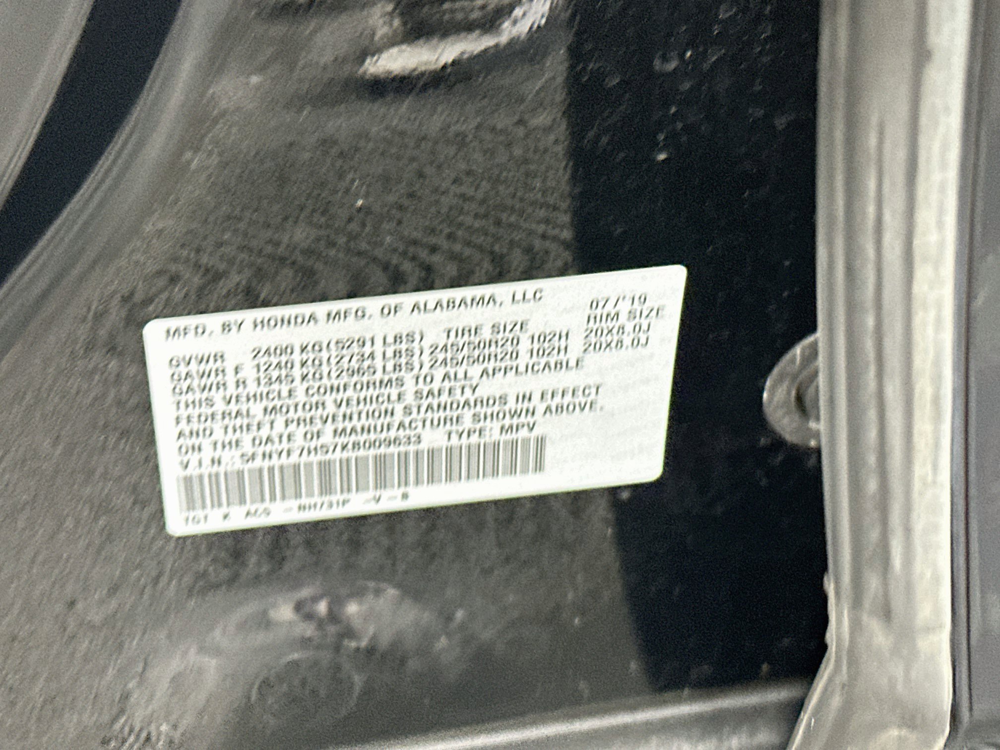 Used 2019 Honda Passport EX-L image 12