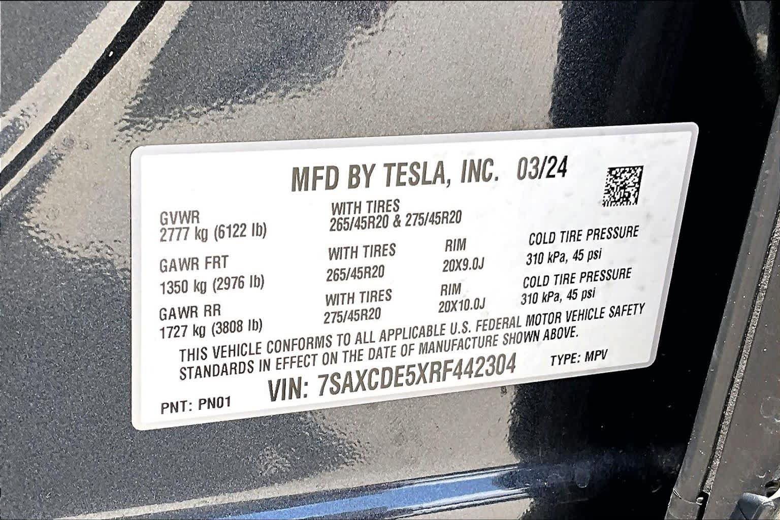 Used 2024 Tesla Model X AWD/4WD image 31