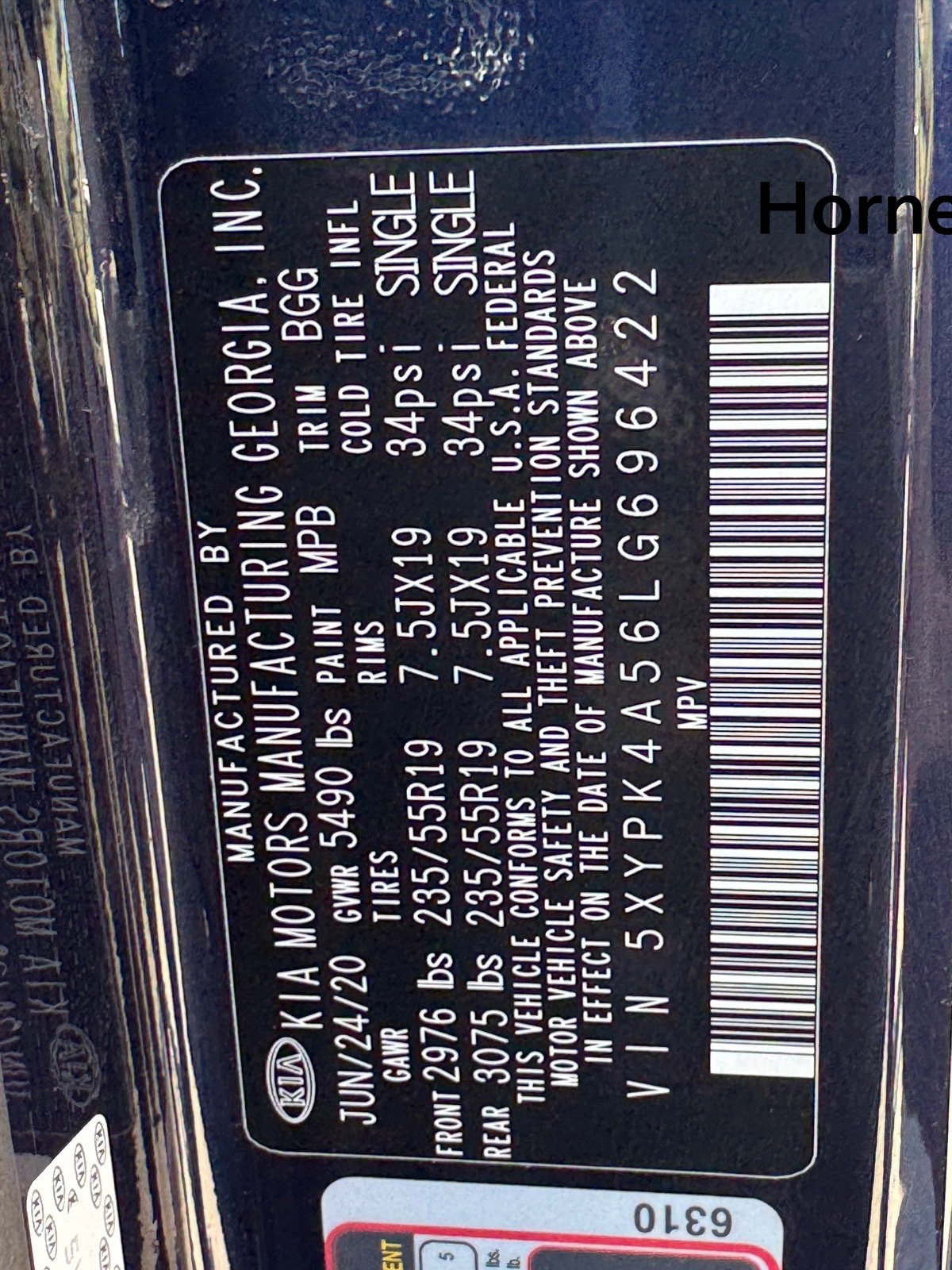 Used 2020 Kia Sorento SX image 30