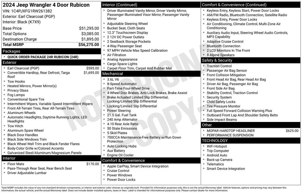 Used 2024 Jeep Wrangler Unlimited Rubicon image 15