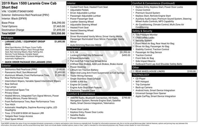 Used 2019 RAM 1500 Laramie image 4
