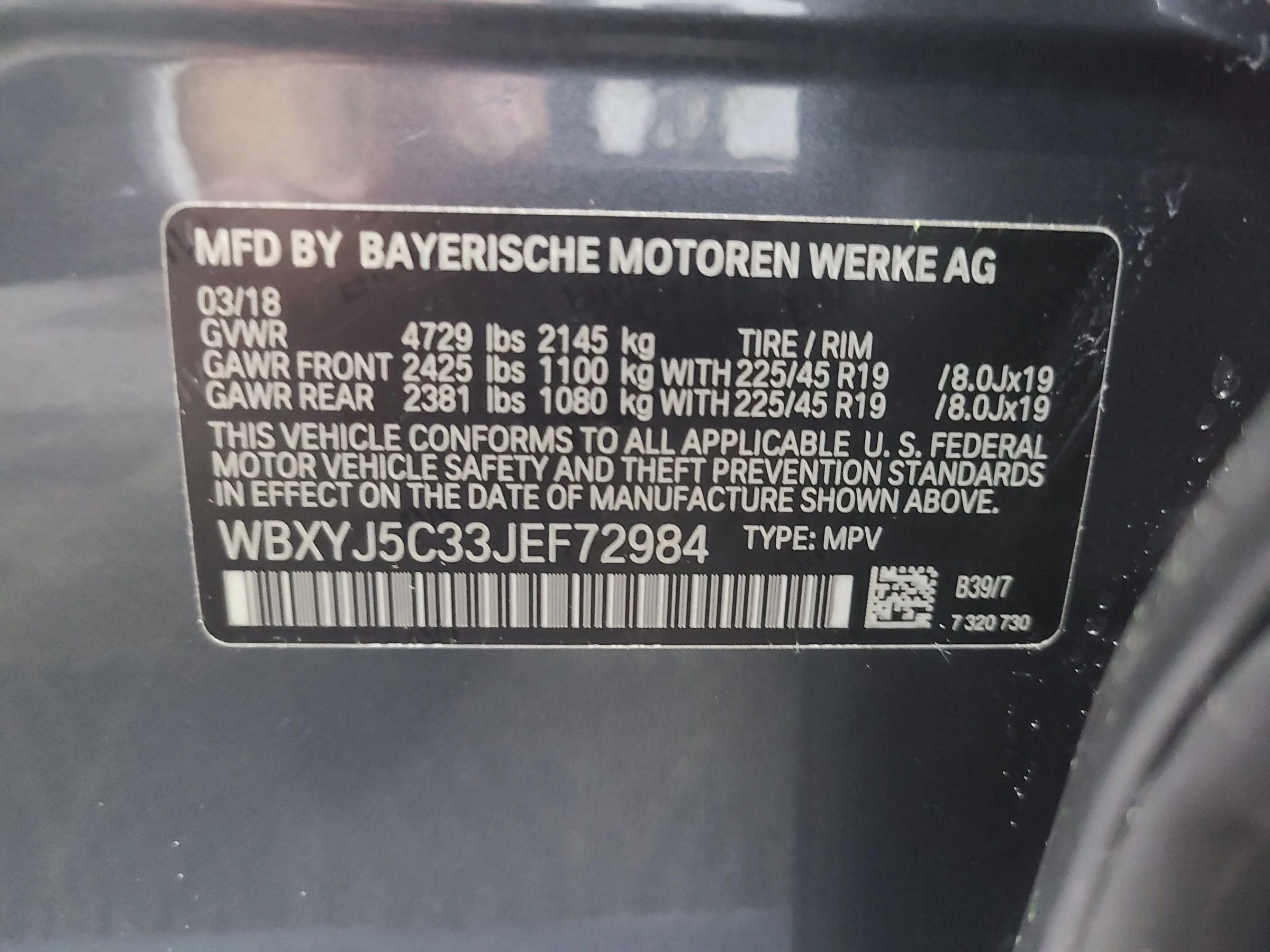 Used 2018 BMW X2 xDrive28i w/ M SportX Package image 3