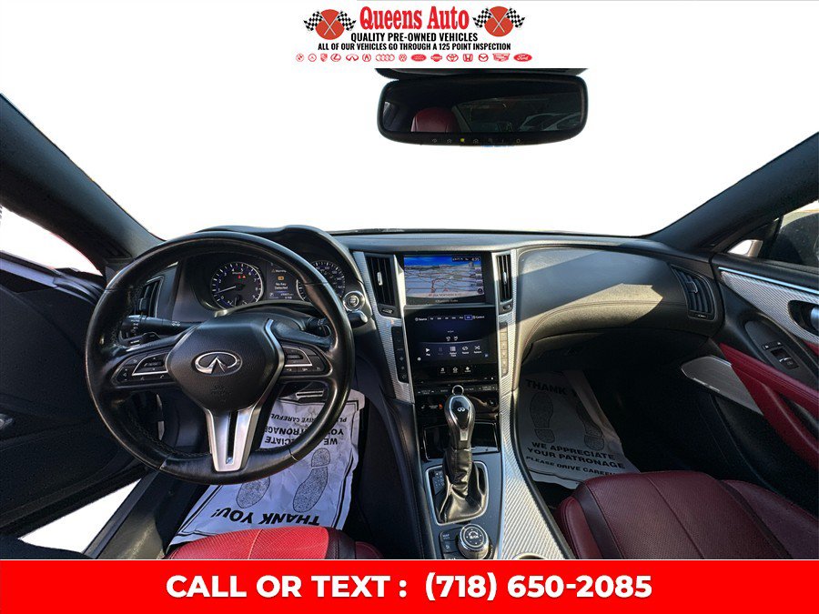 Used 2019 INFINITI Q60 Red Sport 400 w/ Cargo Package RWD image 37