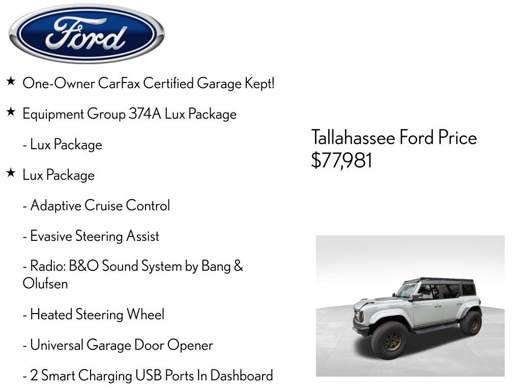 Used 2022 Ford Bronco Raptor image 6