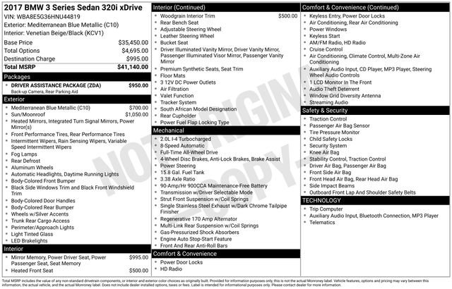 Used 2017 BMW 320i xDrive Sedan image 45