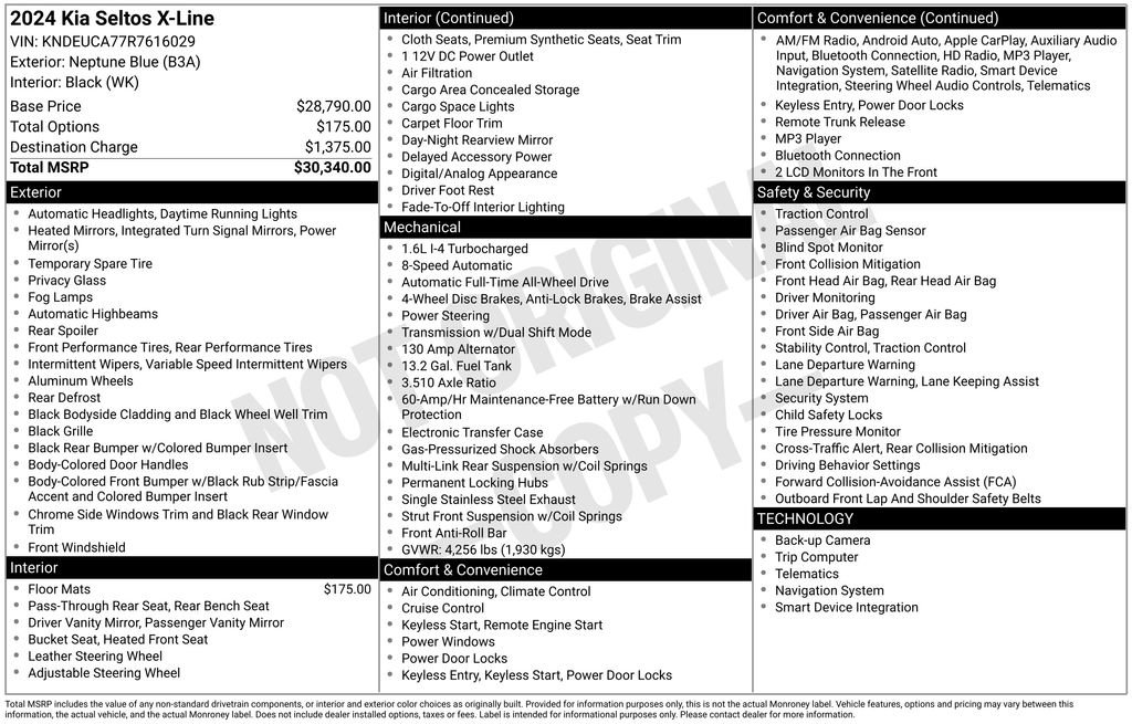 Used 2024 Kia Seltos X-Line image 66