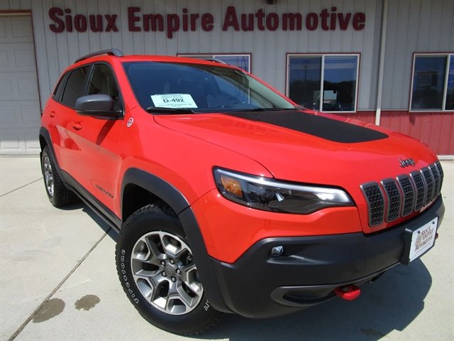 Used 2021 Jeep Cherokee Trailhawk w/ Premium Leather Package