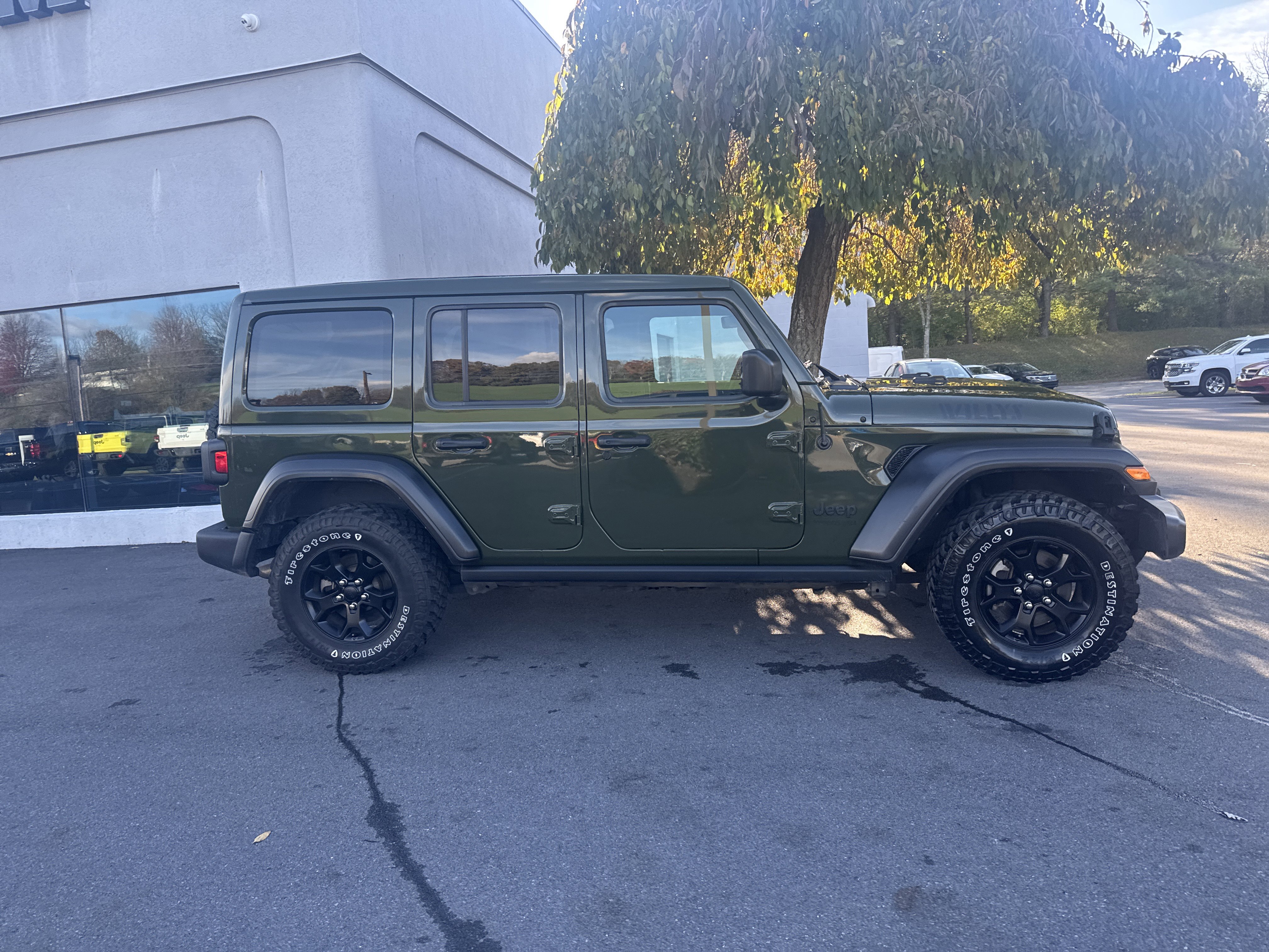 Used 2022 Jeep Wrangler Unlimited Sport video 2
