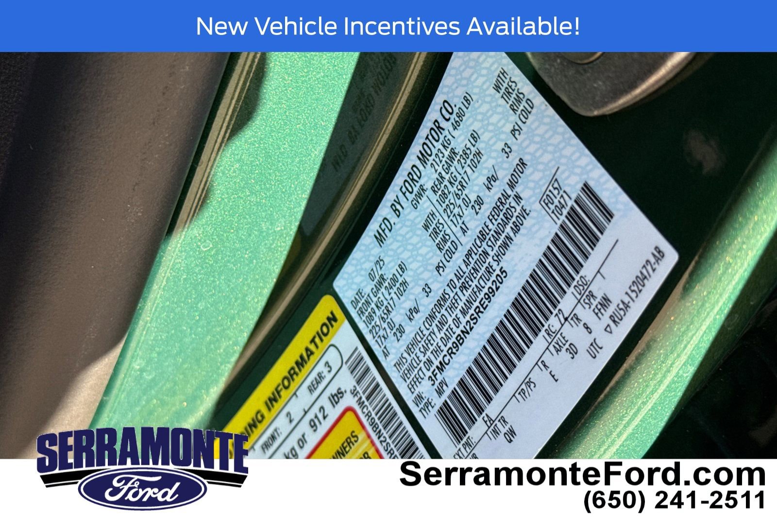 Used 2025 Ford Bronco Sport Big Bend AWD/4WD image 29