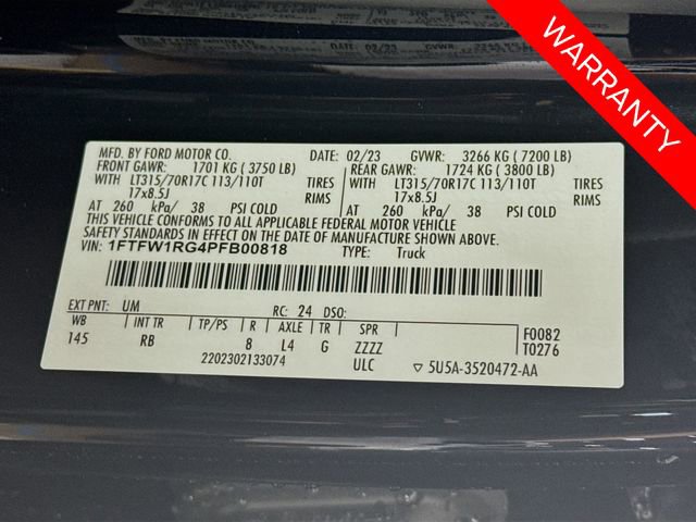 Certified 2023 Ford F150 Raptor image 34