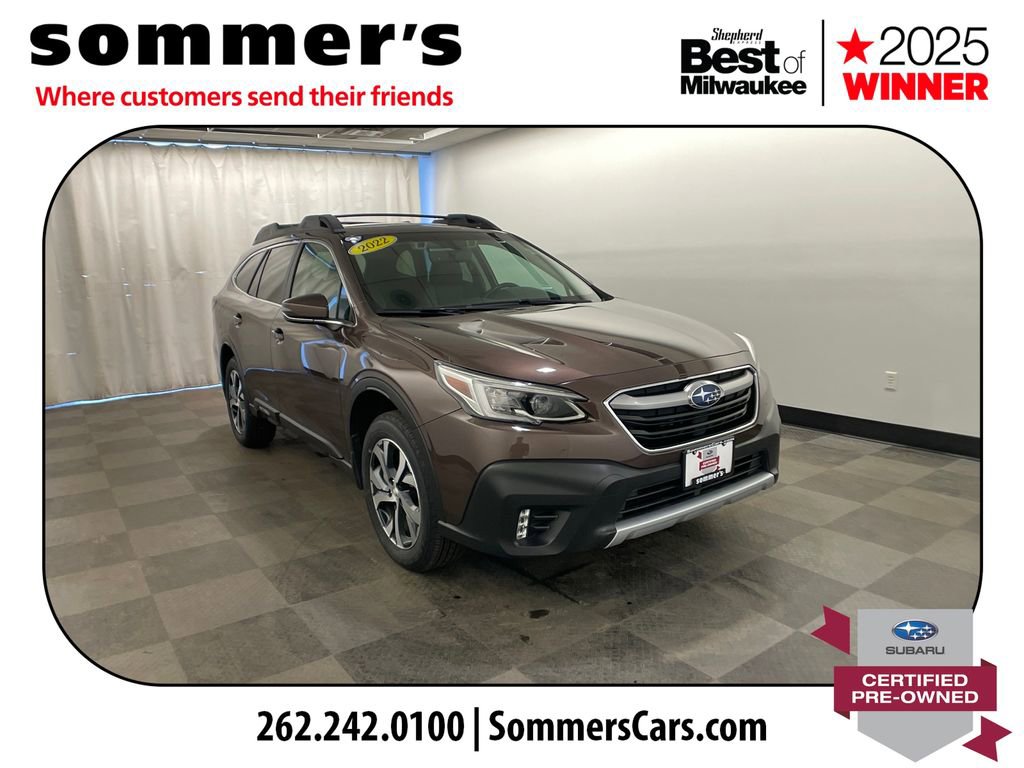 Certified 2022 Subaru Outback Limited w/ Popular Package #2 image 1
