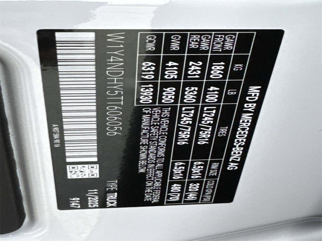 New 2026 Mercedes-Benz Sprinter 2500 image 28