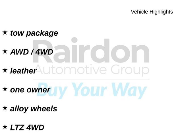 Used 2016 Chevrolet Silverado 1500 LTZ w/ LTZ Plus Package image 5