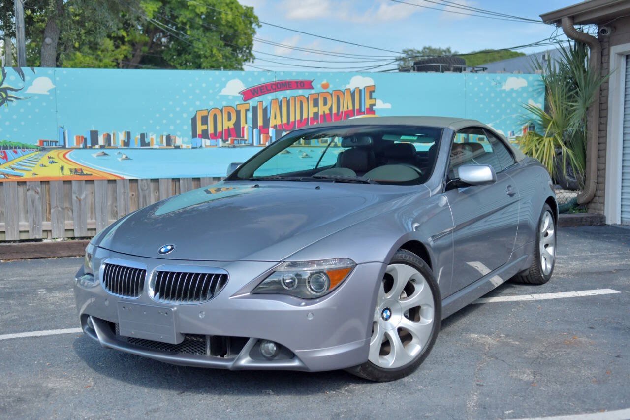 Used 2005 BMW 645Ci Convertible RWD image 1