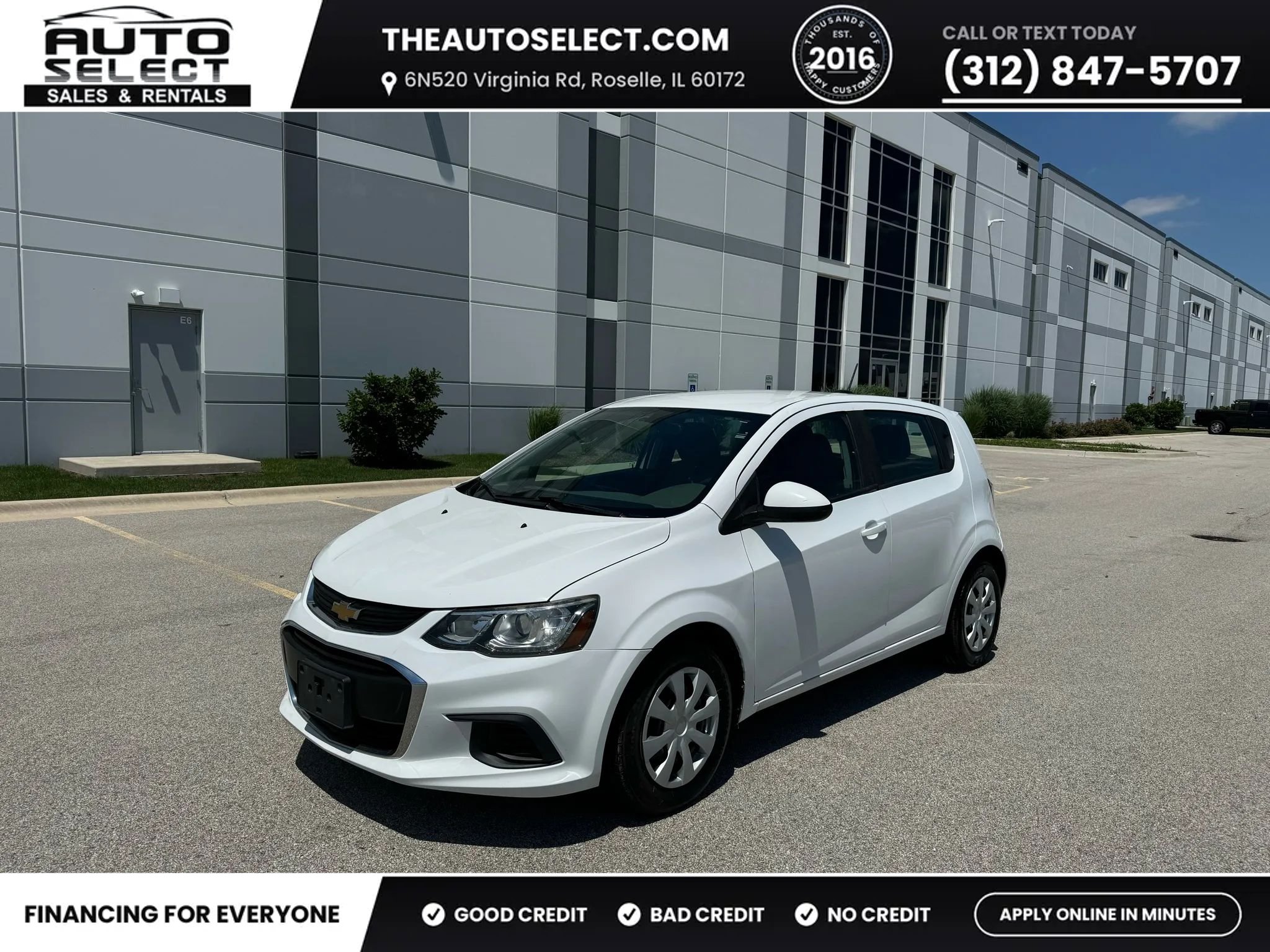 Used 2017 Chevrolet Sonic LT