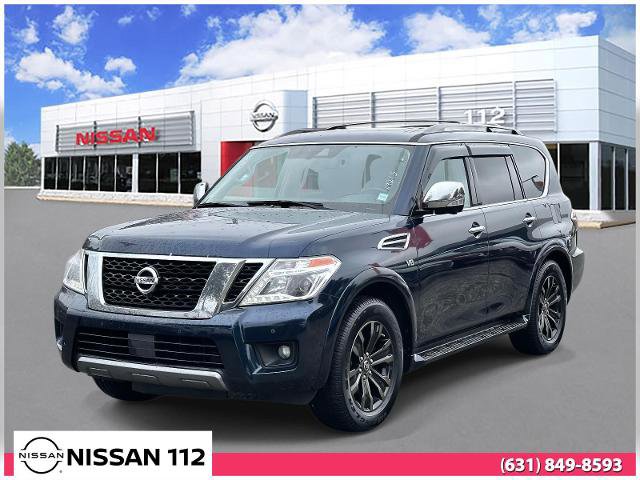 Certified 2020 Nissan Armada Platinum w/ Captain's Chairs Package