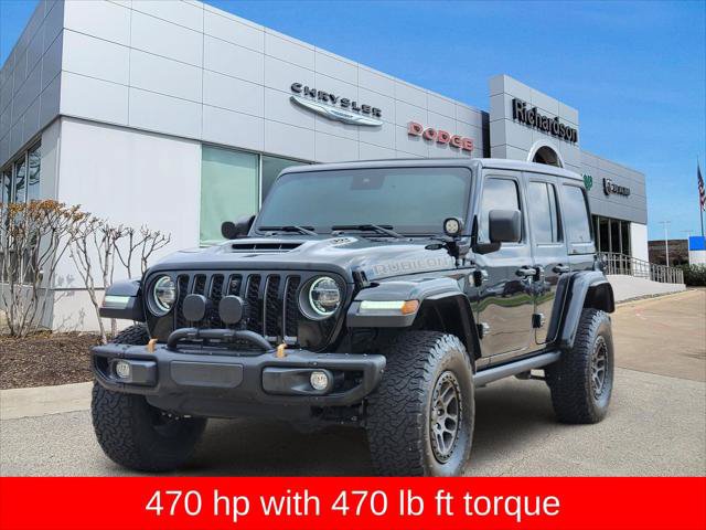 Certified 2022 Jeep Wrangler Unlimited Rubicon w/ Xtreme Recon 35" Tire Package AWD/4WD image 2
