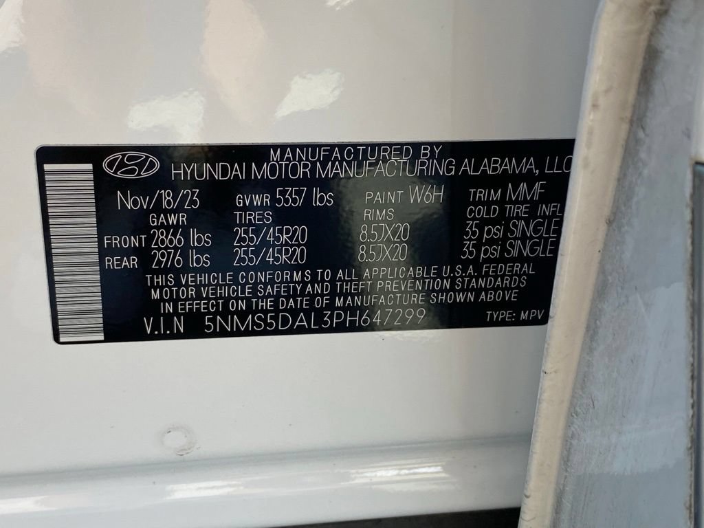Used 2023 Hyundai Santa Fe Calligraphy AWD/4WD image 32
