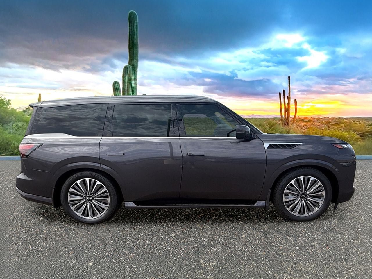 New 2026 INFINITI QX80 Luxe w/ Cargo Package AWD/4WD image 3