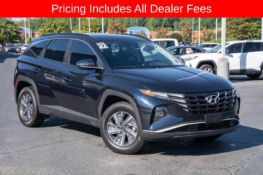 Used 2022 Hyundai Tucson Blue