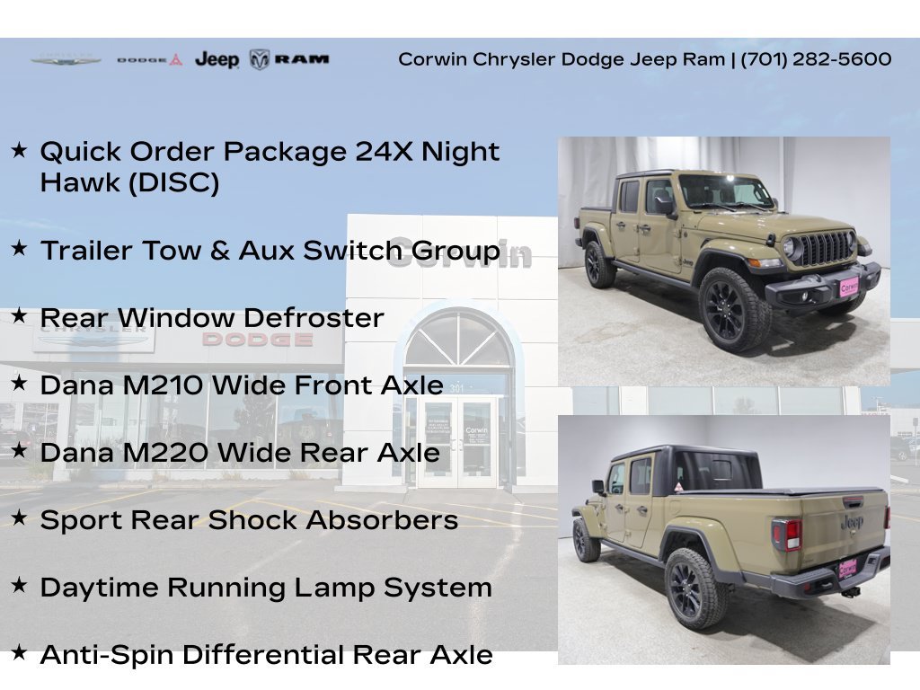 Used 2025 Jeep Gladiator Sport AWD/4WD image 8